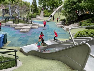 Part of Maggie Daley Park.